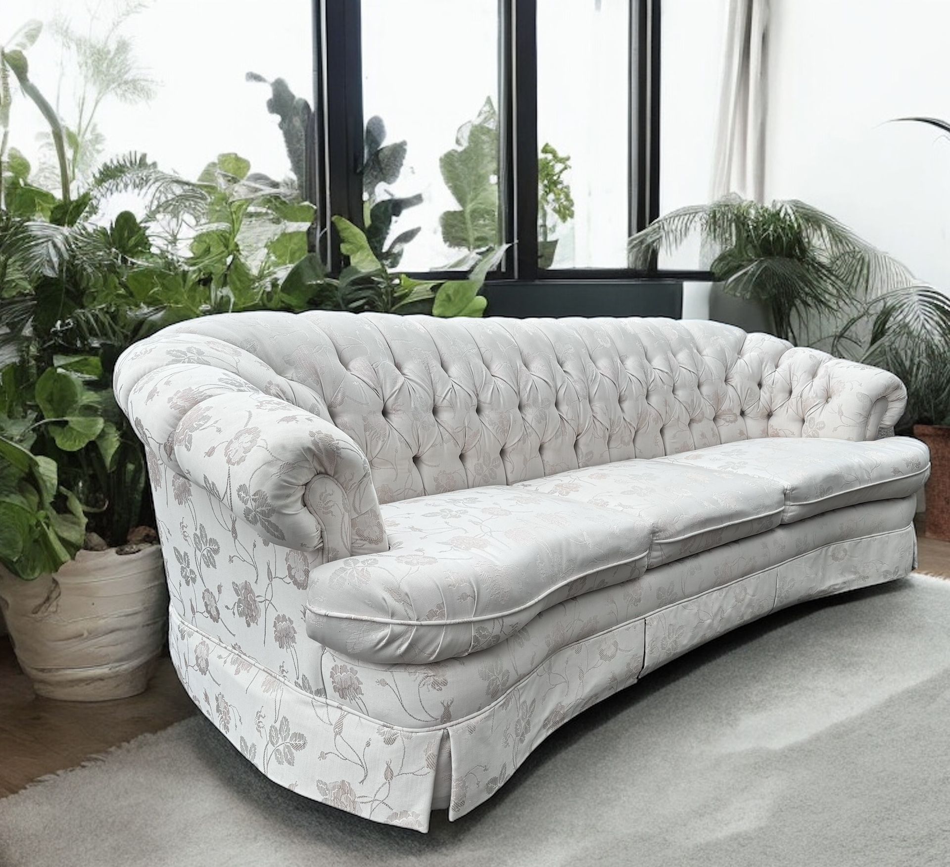 Gorgeous Vintage Chesterfield Sofa Couch