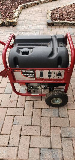 Coleman Powermate 5000W Generator (Subaru Engine) – AS-IS