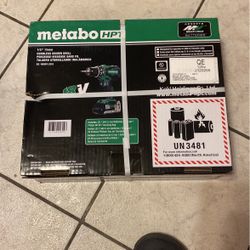 metabo Cordless Driver Drill