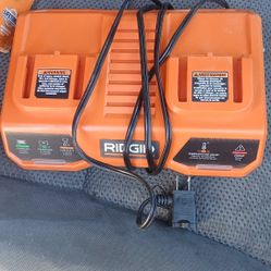 RIDGID 18v Dual Port Charger *NEW*