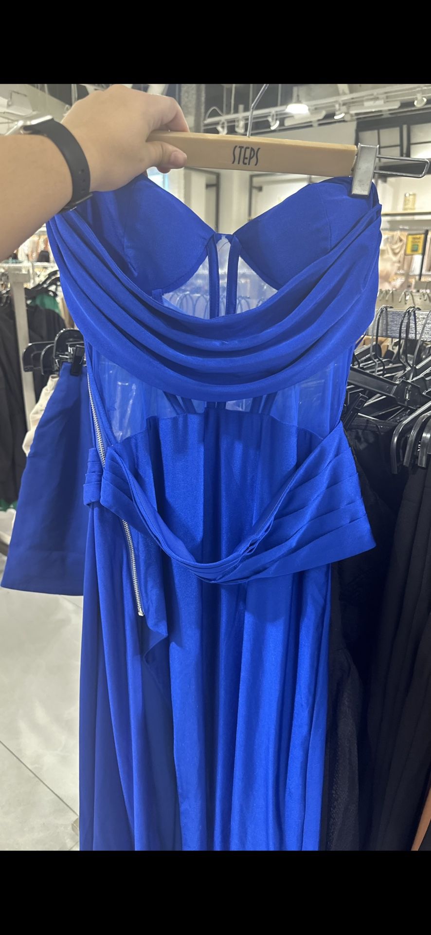 Royal Blue Dress