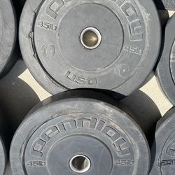 PENDLAY 45LB Bumper Plates
