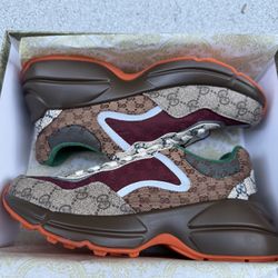 Gucci Rhyton Sneaker With GG Logo 