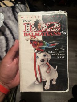 102 Dalmations VHS Small Flaw