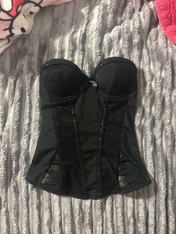 black corset/halloween