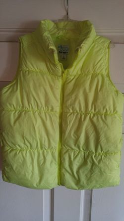Girls Sleeveless Jacket Size Lrg/10-12