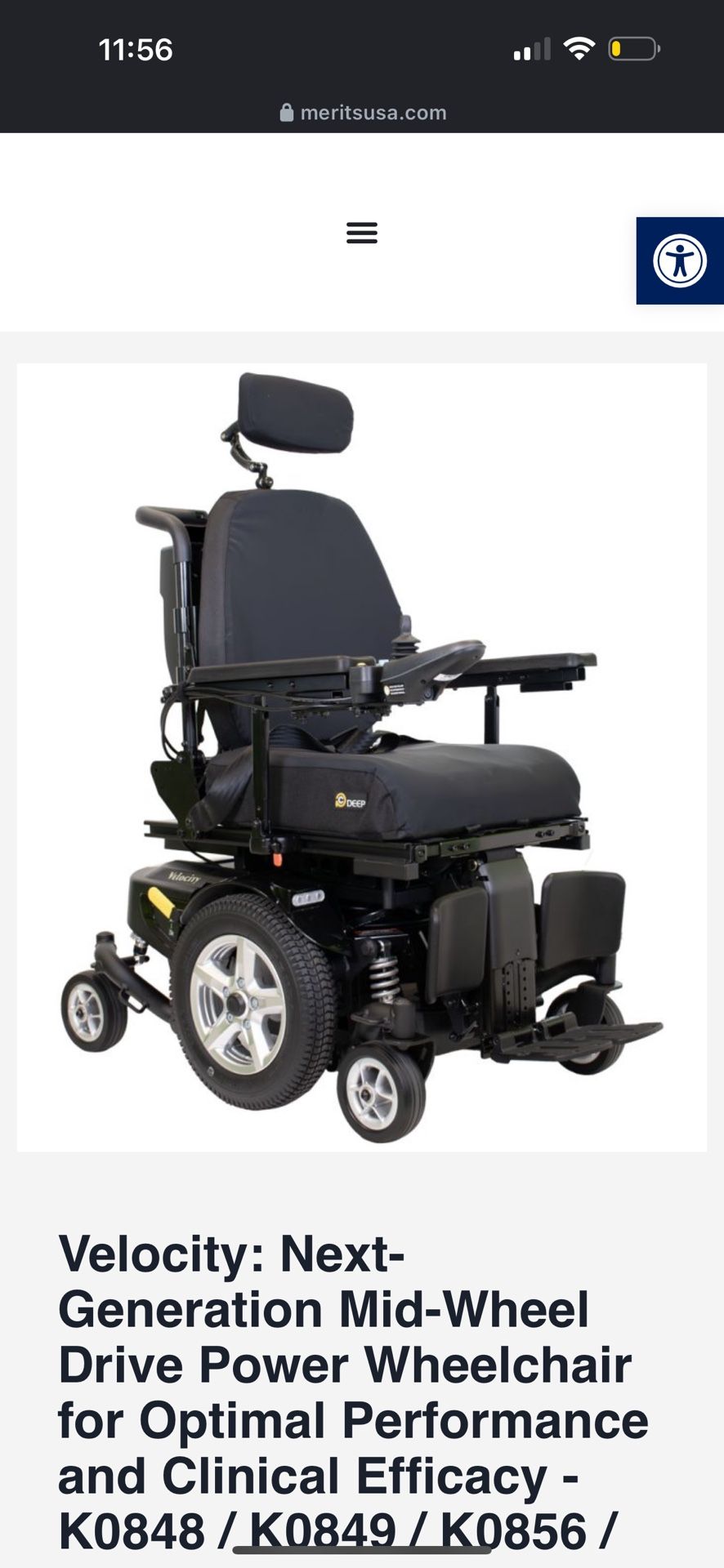 Power Wheel chair