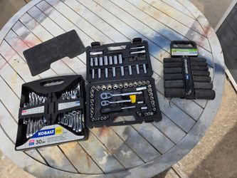 3 sets of tools