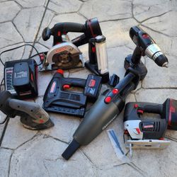 Craftsman 19.2v Tools, Batteries And Charger