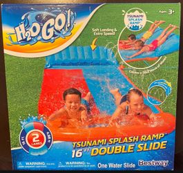 BRAND NEW 16 Ft Tsunami Splash Ramp Double Slip & Slide