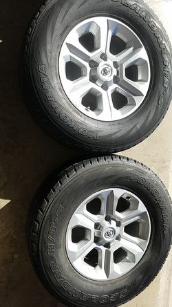 Weels and tires for 4runner 2016