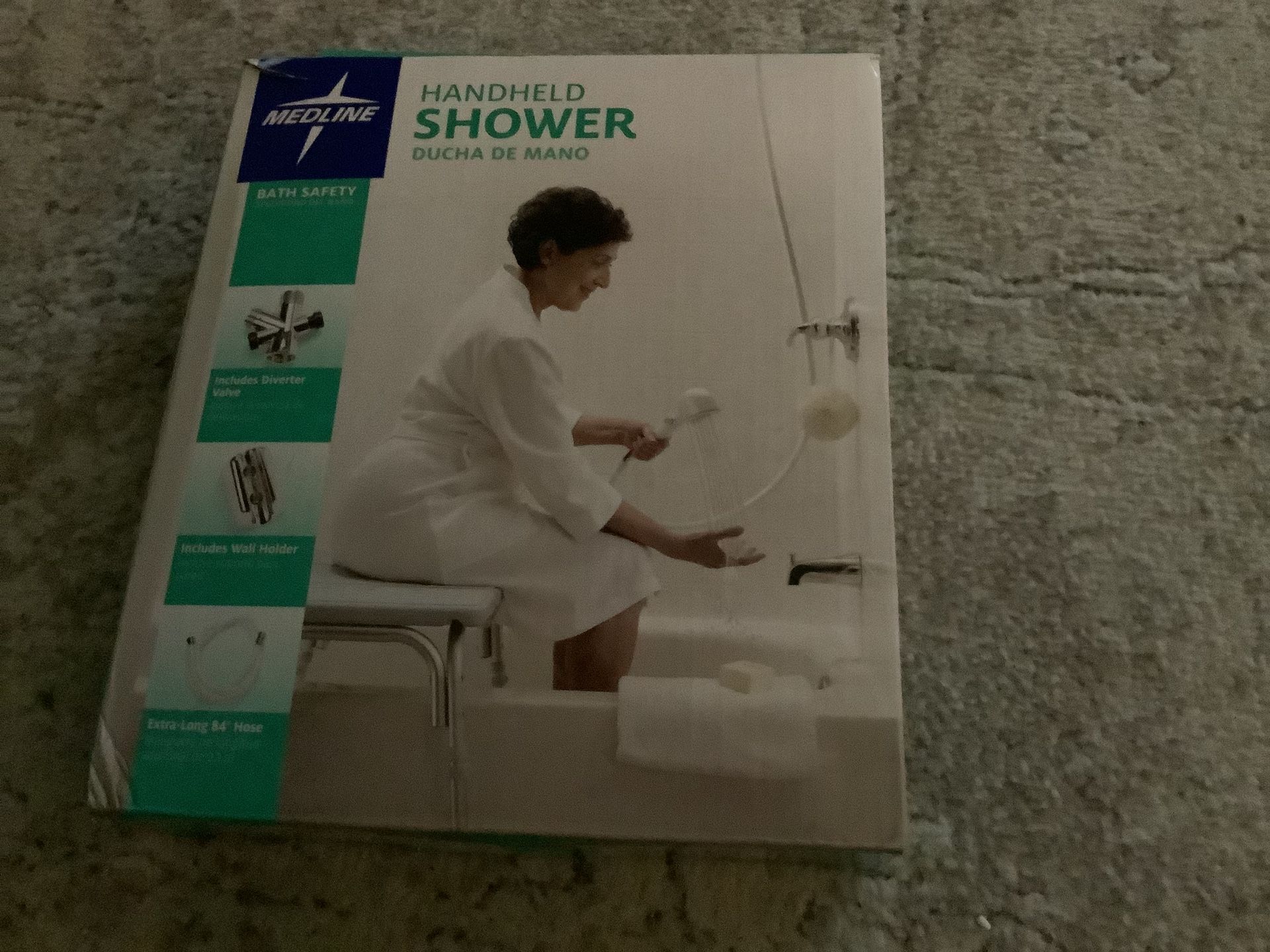 Medline Handheld Shower In Box