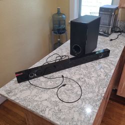 LG Sound Bar And Subwoofer....LG TV Also Available 55in Look At Other Post