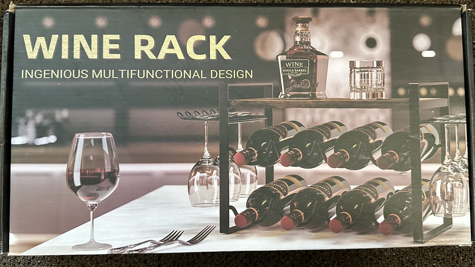Multifunctional Wine rack