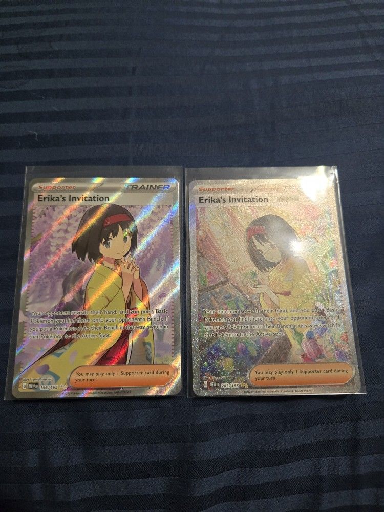 Pokemon Tcg Erikas Invitation Supporter 151