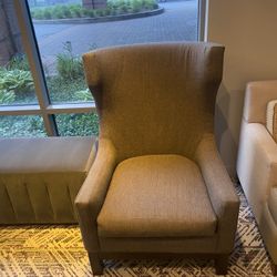 Upright Brown Chairs