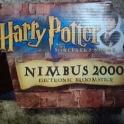 Harry Potter Nimbus 2000 Toy Broom NIB