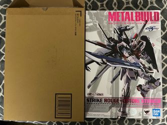 PREMIUM BANDAI METAL BUILD STRIKE ROUGE ＋ OOTORI STRIKER