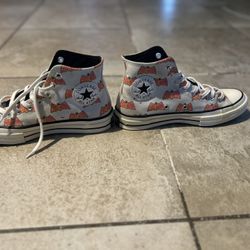 Converse Batman x Chuck 70 High '80th Anniversary White