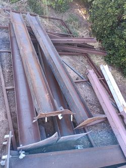 Heavy Duty Metal Beams For Shade Or Carport