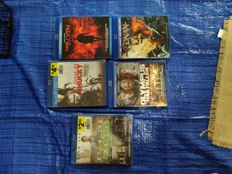 Lot of 5 Blu-ray Movies