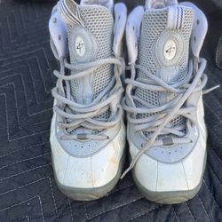 Nike Little Posite One KSA PS Rainbow Pixel Size 7Y Basketball Shoes