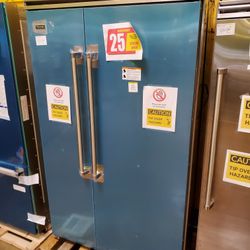 Viking 48" 5 Series Side By Side Built In Refrigerator 