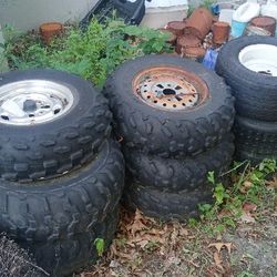 Nine ATV Wheels