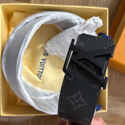 Louis Vuitton Belt - All Black - Large (34-36)