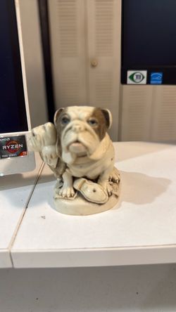 Vintage Bulldog Figurine