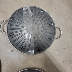 New  Smokeless Indoor Stove Top Grill Pans 