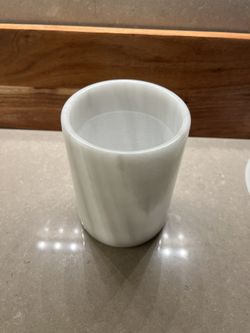 Marble Wine Cooler White Handmade