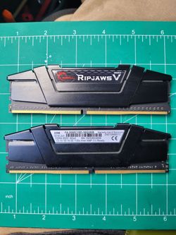 G.SKILL RIPJAWS V 16GB (2x8GB)
3200MHZ DDR4 RAM