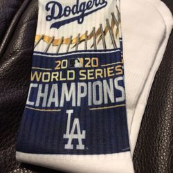 Dodgers World Series champions socks