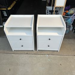 IKEA Hauga 2 Drawer Chest Nightstand