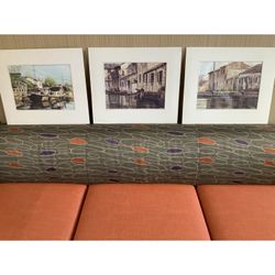 Carl Lauersen Watercolor Prints   X3 Prints $30
