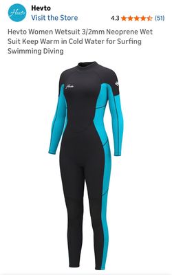 Brand new: Woman's Hevto wetsuit