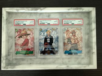 Luffy Ace Sabo Sequential PSA 10