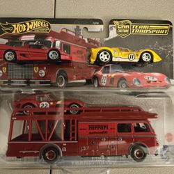Hot Wheels Ferrari Transport+Premiums Lot