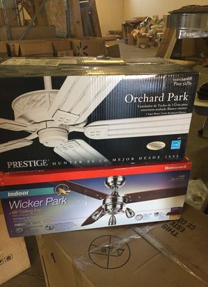 Hunter Prestige Orchard Park 52 And Honeywell Wicker Park 48