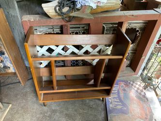 Mid century book shelf