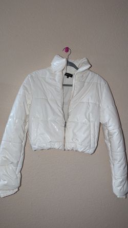 Women white jacket