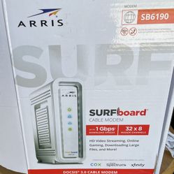 3.0’CABLE MODEM NEW SURF BOARD 