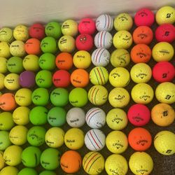 Variety Of Golf Balls