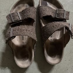 Birkenstocks Suede Women Size 38.  $30
