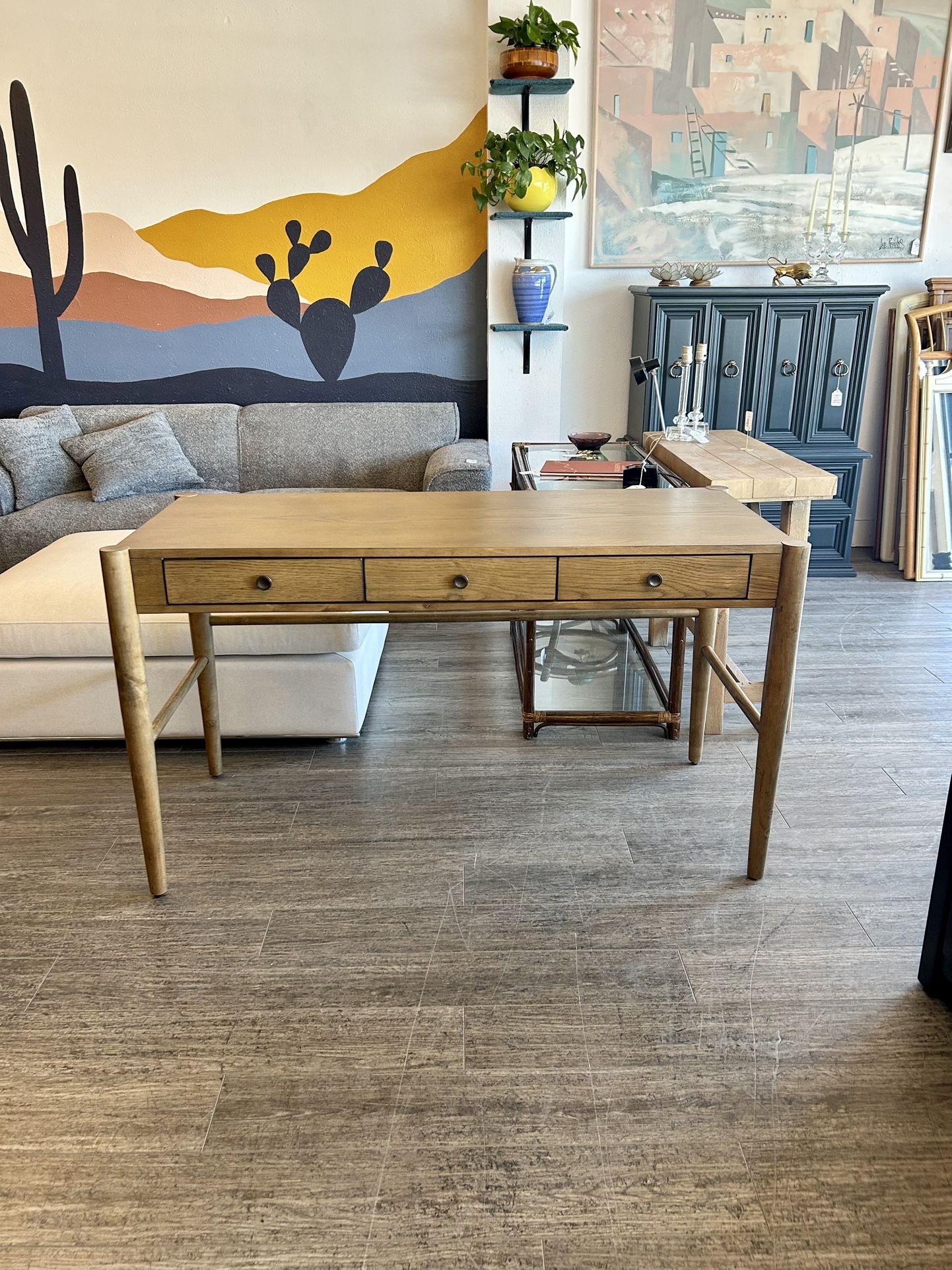 Wood Writing Desk / Modern NEW!