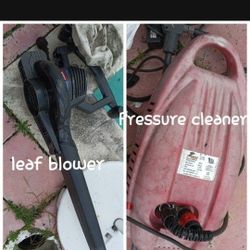 Leaf Blower Or Pressure Cleaner