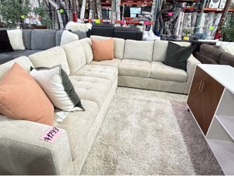 Ellsford Beige Sectional Couch from Costco