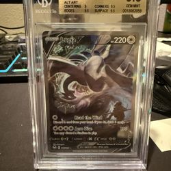 Pokemon Lugia V Alternate Art 186/195 BGS 9.5