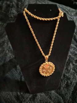 CENTENARIO DE ORO Y TORSAL CHAPIADO DE DE ORO DE 18k GOLD PLATED